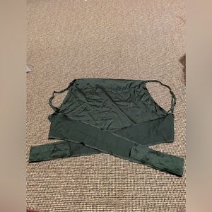 SHEIN. small. dark forest green.